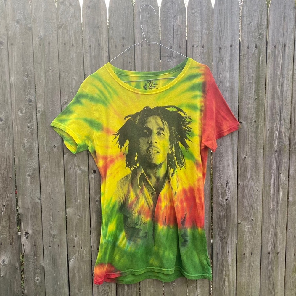 Genuine licensed Bob Marley tie-dye t-shirt
